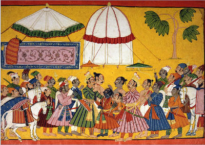 Raja Janaka welcomes Rama