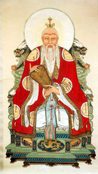 Lao Tse, depicted as Daode Tianzun